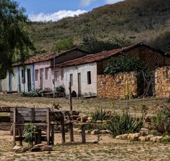 The main street of the historic diamond-mining town of Ventura, an easy day trip from one of our favorite towns to stay in, Morro do Chapéu, in Bahía state.