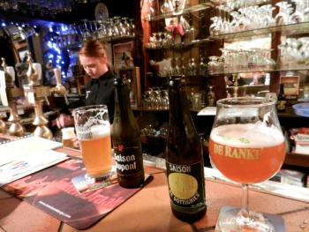 In Belgium, the qualities of each local beer are highlighted by using a particular type of glass. Photo by Rick Steves