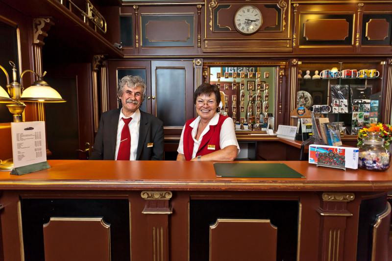 Do your research on the big aggregator sites, but then book directly with a family-run hotel — like this one in Prague — for a glimpse into the local culture.