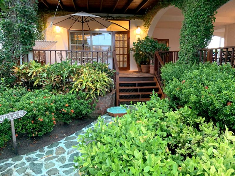 Our villa at Chabil Mar Villas, Placencia Village, Belize. Photo by Michael Brandt